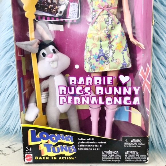 Barbie, Vintage, 2003, Looney Tunes, Bugs Bunny, Barbie, New In Box - Picture 4 of 11